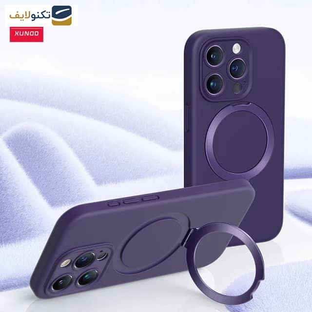 کاور گوشی اپل iPhone 15 Pro Max اپیکوی مدل Xundd Liquid silicone Magnetic Holder - Epicoy Xundd Liquid silicone Magnetic Holder Series Cover For Apple iPhone 15 Pro Max
