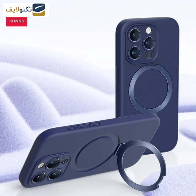 کاور گوشی اپل iPhone 15 Pro Max اپیکوی مدل Xundd Liquid silicone Magnetic Holder - Epicoy Xundd Liquid silicone Magnetic Holder Series Cover For Apple iPhone 15 Pro Max