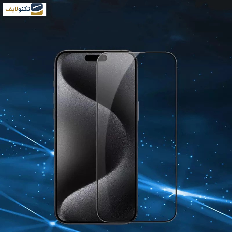 گلس گوشی اپل iPhone 15 Pro Max بوف مدل BullRun Crystal Pro-G - Buff BullRun Crystal Pro-G Glass Screen Protector For Apple iPhone 15 Pro Max