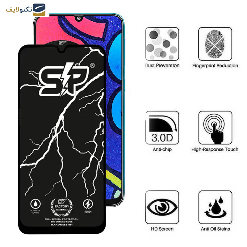 گلس گوشی سامسونگ Galaxy F41 4G-F22-M21 2021 4G-M31 4G اپیکوی مدل SP Factory - Epicoy SP Factory Screen Protector For Samsung Galaxy F41 4G-F22-M21 2021 4G-M31 4G