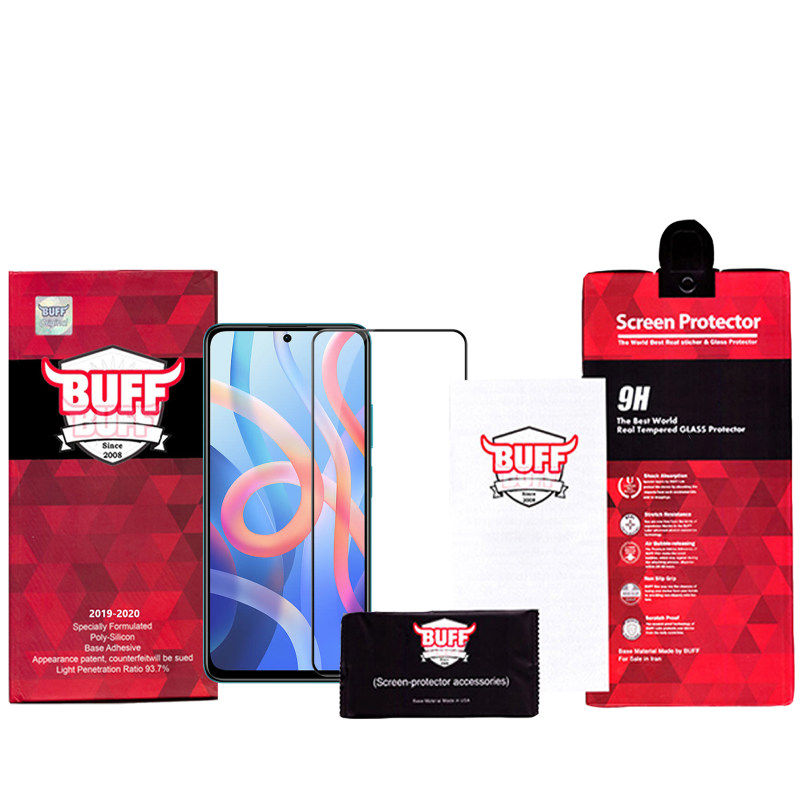 گلس گوشی شیائومی Redmi Note 11 5G China / Poco M4 Pro 5G/ Note 11T 5G/ Note 11S 5G بوف 5D مدل F33 - Buff F33 Redmi Note 11 5G China / Poco M4 Pro 5G/ Note 11T 5G/ Note 11S 5G 5D Screen Protector