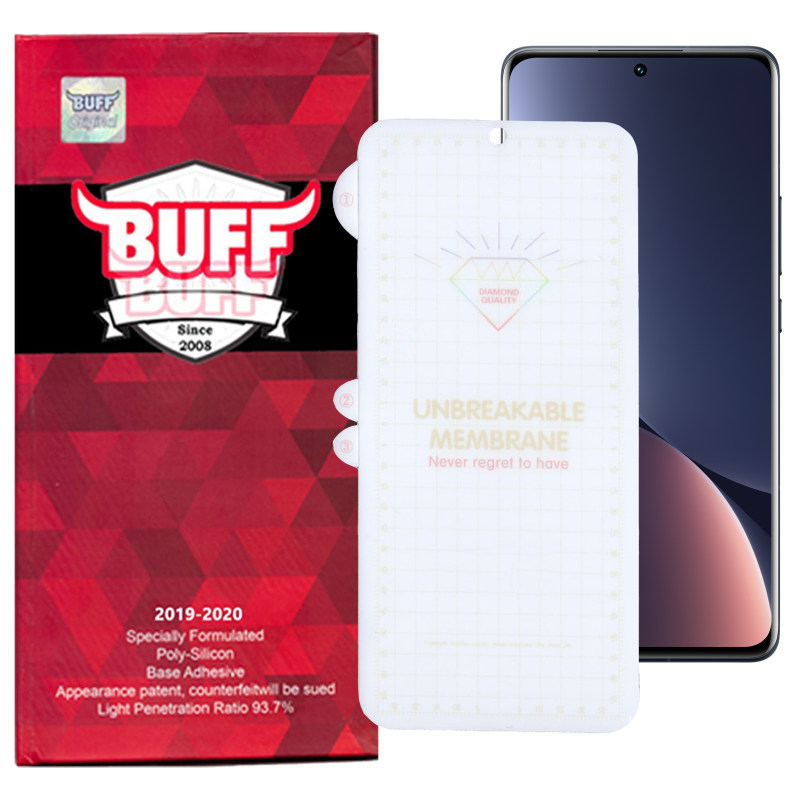 گلس گوشی شیائومی 12X /12 /12S بوف مدل Hydrogel - Buff Hydrogel Mi 12X / 12 /Mi 12 / Mi 12S Screen Protector