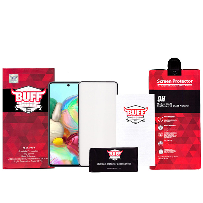 گلس گوشی سامسونگ Galaxy A72 / A71 / S10 Lite / M51 / Note 10 Lite بوف سرامیکی مدل CF9 - Buff CF9 Galaxy A72 / A71 / S10 Lite / M51 / Note 10 Lite ceramic Screen Protector