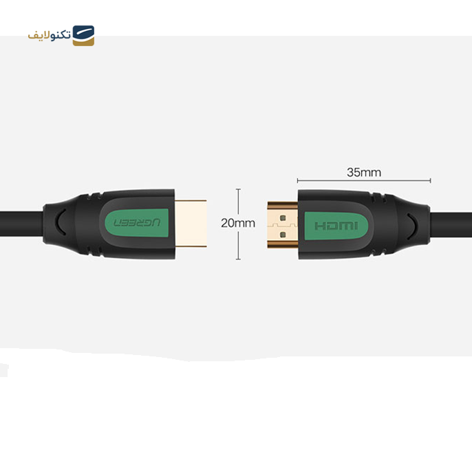 کابل HDMI یوگرین HD101 مدل 10130 طول 3 متر - Ugreen HD101-10130 HDMI Cable 2.0V Full Copper 3M