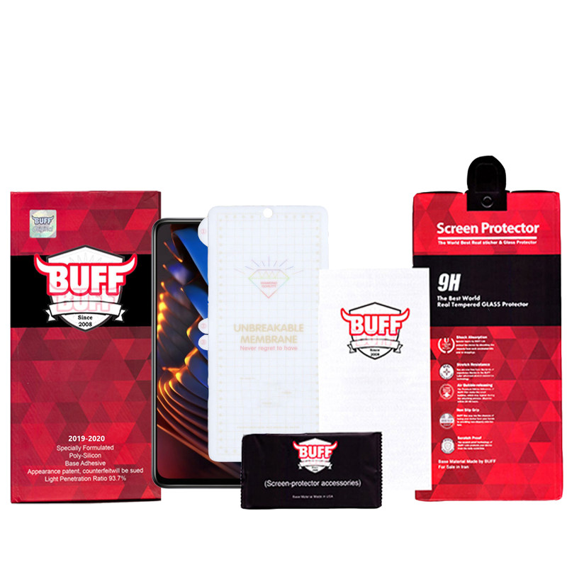 گلس گوشی پوکو X3 Gt/X3/X3 Pro/X3 Nfc بوف مدل Hg15 - Buff Hg15 Poco X3 Gt/X3/X3 Pro/X3 Nfc Screen Protector