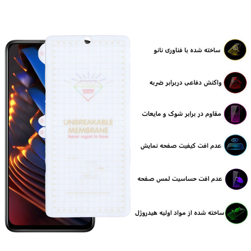گلس گوشی پوکو X3 Gt/X3/X3 Pro/X3 Nfc بوف مدل Hg15 - Buff Hg15 Poco X3 Gt/X3/X3 Pro/X3 Nfc Screen Protector