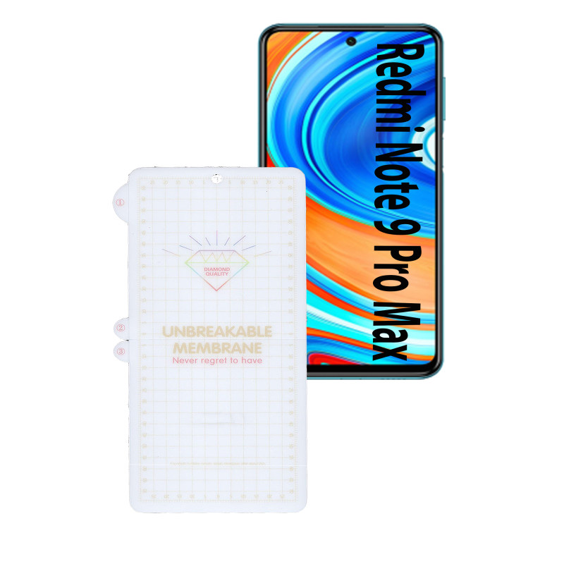 گلس گوشی شیائومی Redmi Note 9 Pro Max بوف مدل Hg01 - Buff Hg01 Redmi Note 9 Pro Max Screen Protector