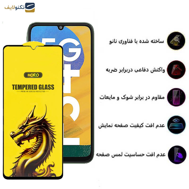 گلس گوشی سامسونگ Galaxy F52 5G-F42 5G-F34 5G-F23 5G-F14 5G-F13 4G اپیکوی مدل Golden Dragon - Epicoy Golden Dragon Glass Screen Protector For Samsung Galaxy F52 5G-F42 5G-F34 5G-F23 5G-F14 5G-F13 4G