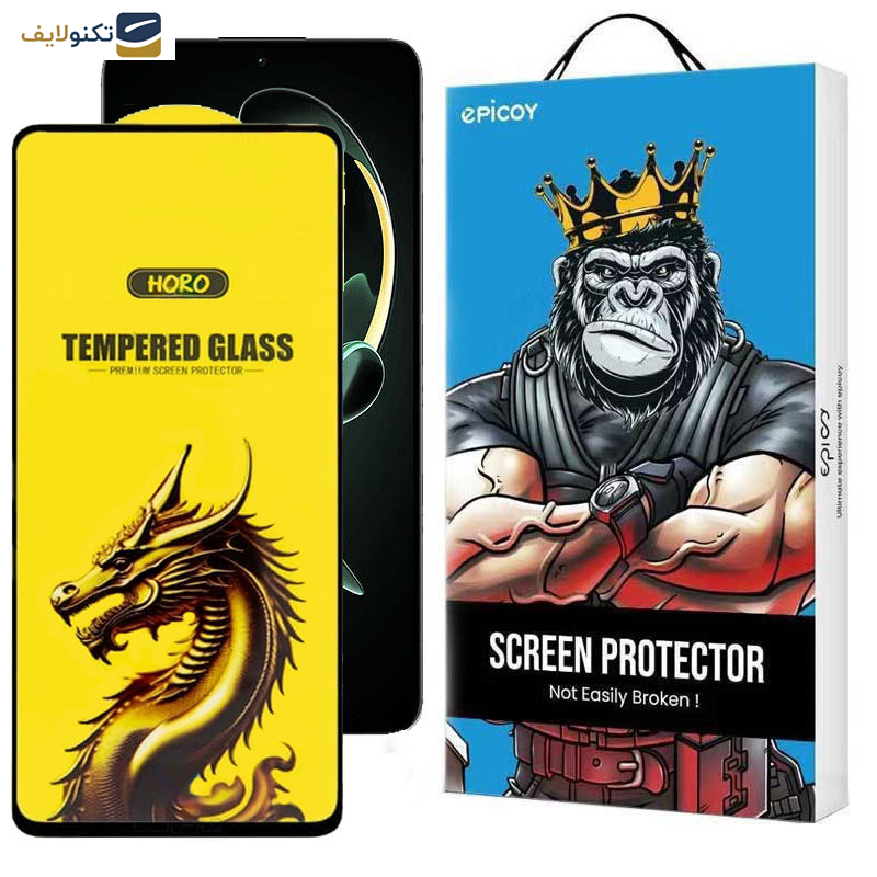 گلس گوشی شیائومی Redmi K60 Ultra- K60 Pro- K60- K60E اپیکوی مدل Golden Dragon - Epicoy Golden Dragon Screen Protector For Xiaomi Redmi K60 Ultra- K60 Pro- K60- K60E