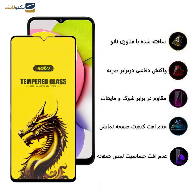 گلس گوشی سامسونگ Galaxy A03 4G-A03s 4G-A03 Core 4G-A02 4G-A02s 4G اپیکوی مدل Golden Dragon - Epicoy Golden Dragon Glass Screen Protector For Samsung Galaxy A03 4G-A03s 4G-A03 Core 4G-A02 4G-A02s 4G