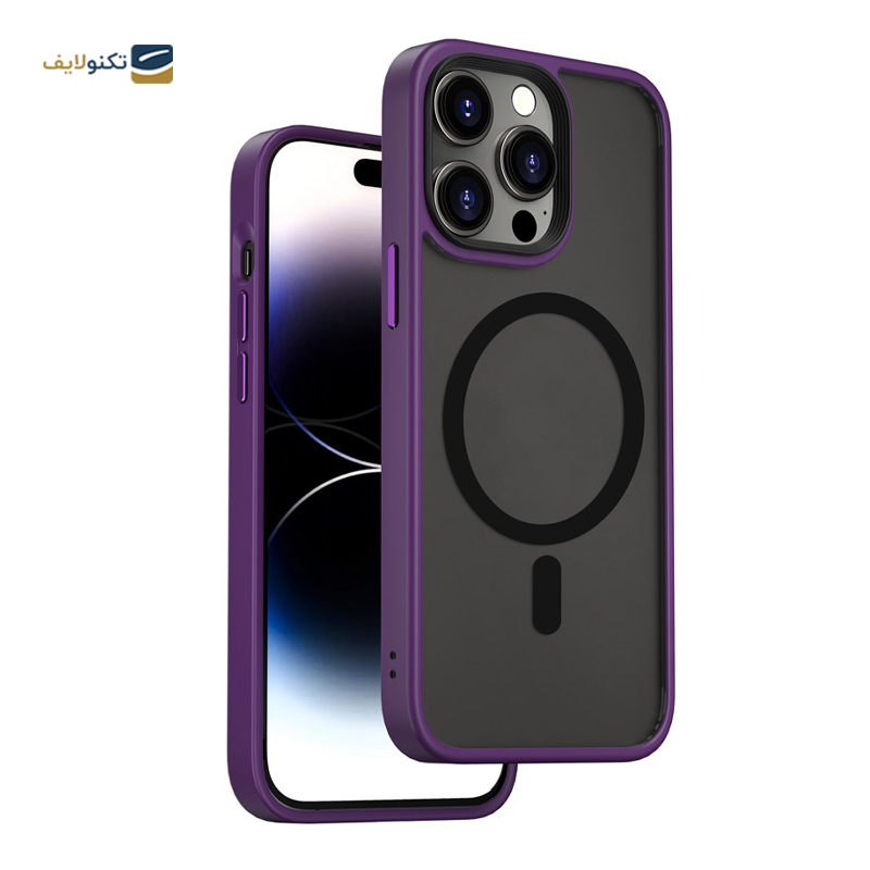 کاور گوشی اپل iPhone 14 Pro Max مدل Skin-friendly Magnetic - 