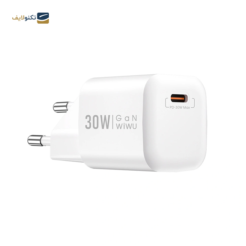 شارژر دیواری  ویوو مدل Wi-U006 توان 30 وات - WiWU Wi-U006 Wall Charger with 30W PD Fast Charging Type-C