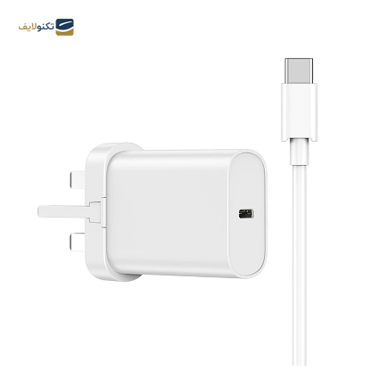 شارژر دیواری ویوو مدل Wi-U001 C-C توان 20 وات به همراه کابل لایتنینگ - WiWU Wi-U001 Wall Charger with 20W PD USB-C to USB-C