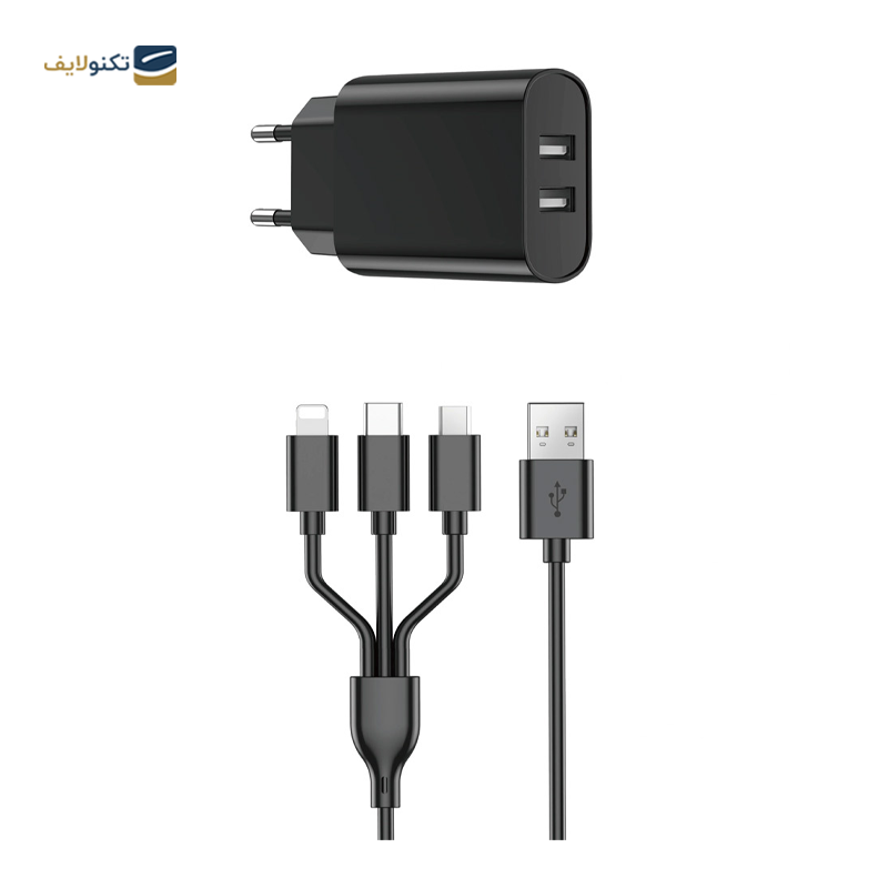 شارژر دیواری ویوو مدل Wi-U003 توان 20 وات به همراه کابل - WiWU Wi-U003 Wall Charger with 20W