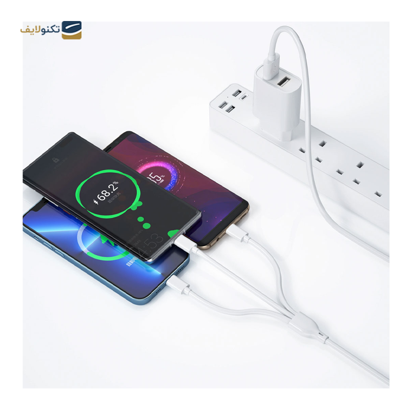 شارژر دیواری ویوو مدل Wi-U003 توان 20 وات به همراه کابل - WiWU Wi-U003 Wall Charger with 20W