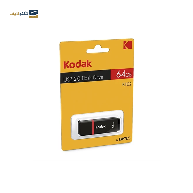 فلش مموری کداک مدل K102 ظرفیت 64 گیگابایت - kodak K102 Flash Memory 64GB