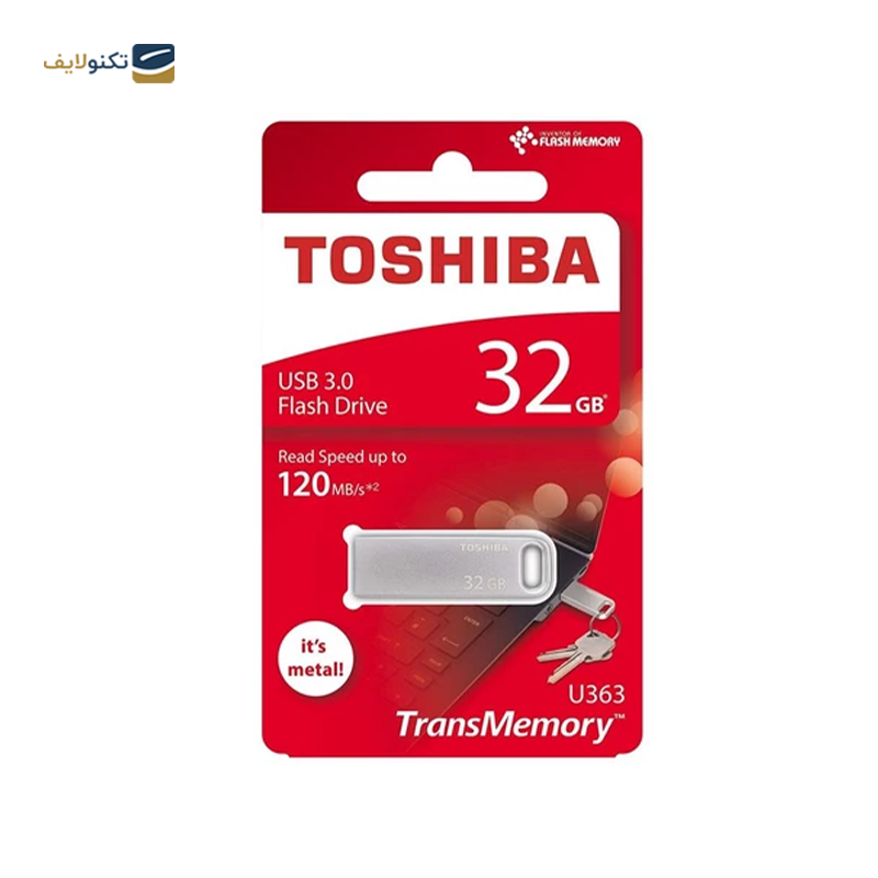 فلش مموری توشیبا مدل TransMemory U363 ظرفیت 32 گیگابایت - Toshiba TransMemory U363 Flash Memory-32GB