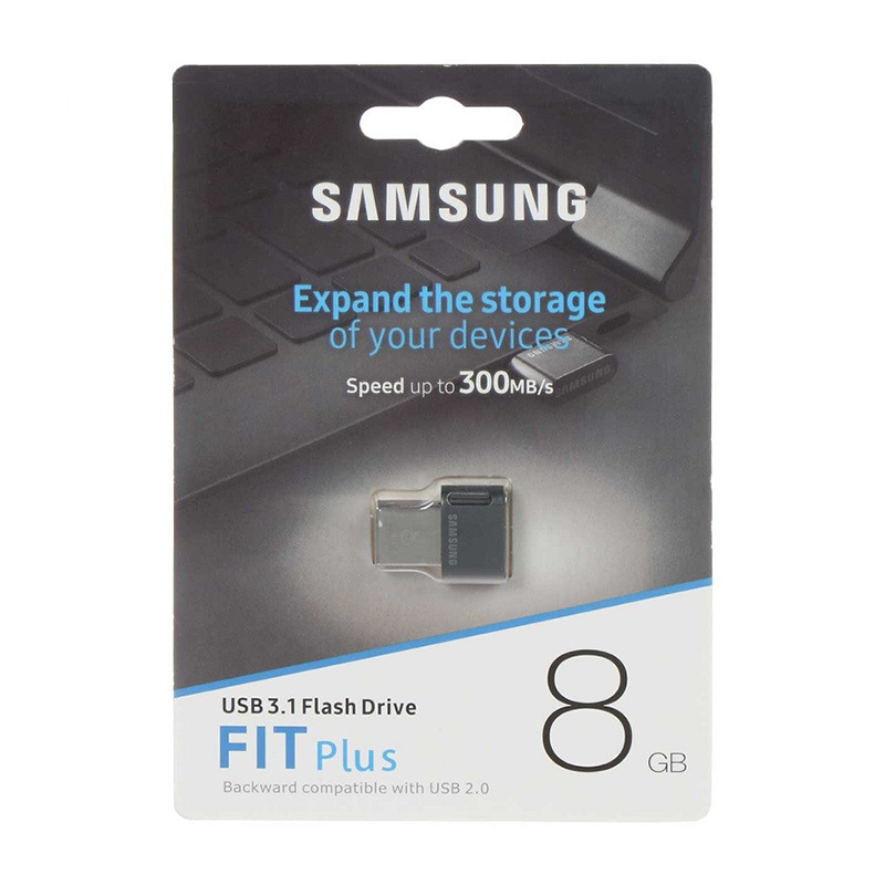 فلش مموری سامسونگ مدل FIT Plus USB 3.1 ظرفیت 8 گیگابایت - Samsung FIT Plus USB 3.1 Flash Memory - 8GB