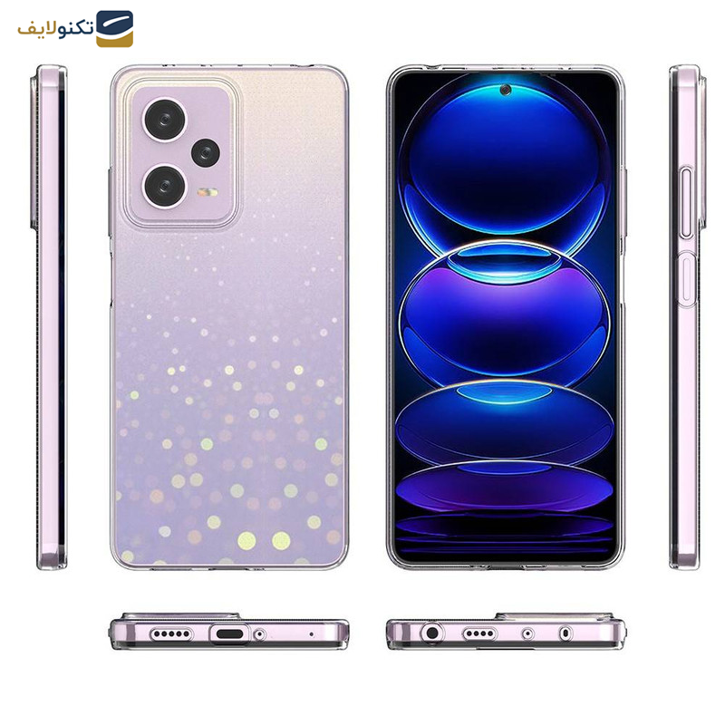 کاور گوشی پوکو X5 Pro اپیکوی مدل Transparent Clear - Epicoy Transparent Clear Case For Poco X5 Pro