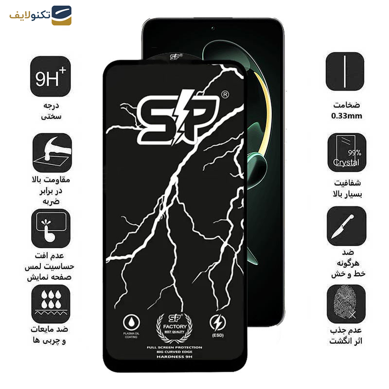 گلس گوشی شیائومی Redmi K60 Ultra-K60 Pro-K60E-K60 اپیکوی مدل SP Factory - Epicoy SP Factory Screen Protector For Xiaomi Redmi K60 Ultra-K60 Pro-K60E-K60