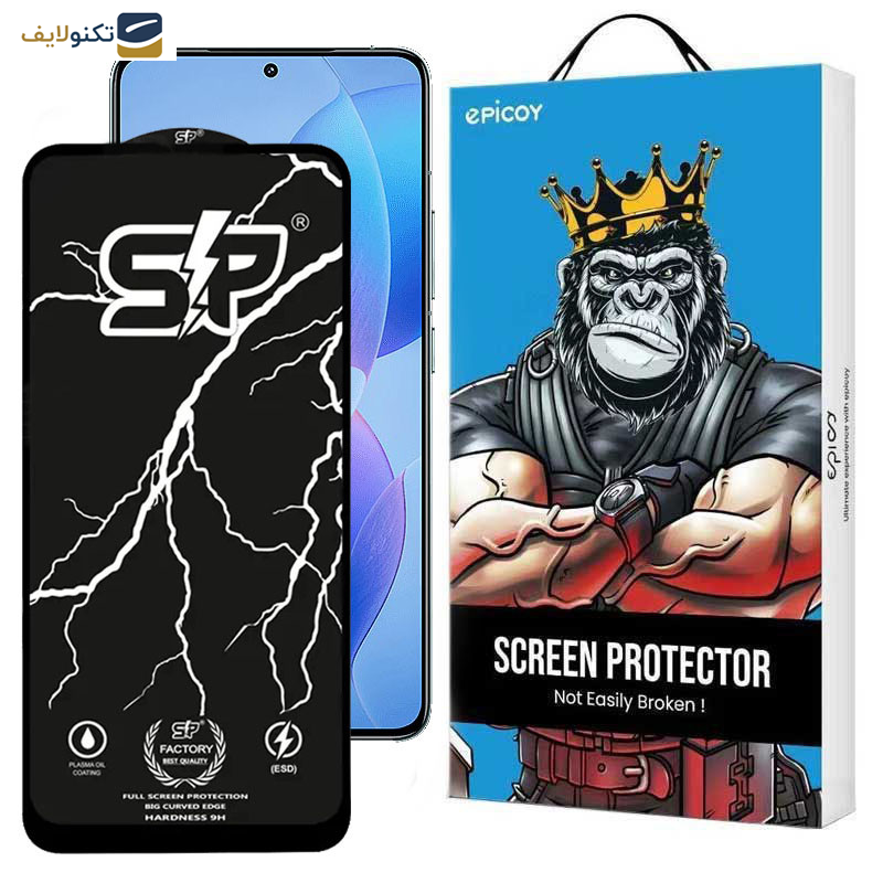 گلس گوشی شیائومی Redmi K70 Pro - K70 - K70E اپیکوی مدل SP Factory - Epicoy SP Factory Screen Protector For Xiaomi Redmi K70 Pro - K70 - K70E