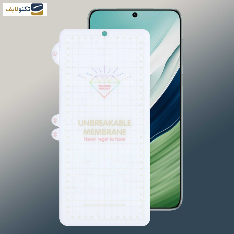 گلس گوشی هوآوی Mate 60 - Mate 50E - Mate 50 بوف مدل Hydrogel - Buff Hydrogel Glass Screen Protector For Huawei Mate 60 - Mate 50E - Mate 50