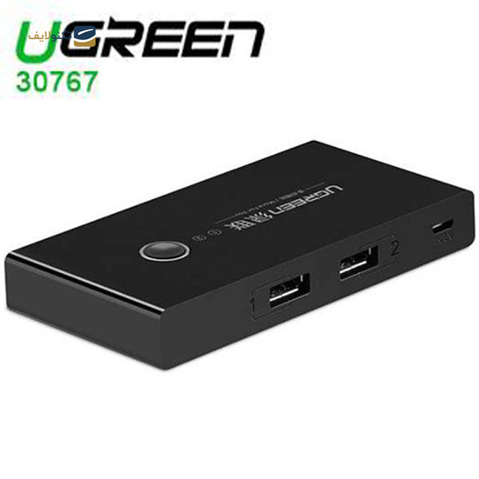 هاب سوئیچ USB یوگرین 4 پورت US216 مدل 30767 - UGREEN US216-30767 4 Port HUB Switch