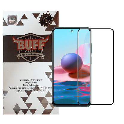 گلس گوشی شیائومی Redmi Note 10 4G / Redmi Note 10s بوف 5D مدل F33 - Buff F33 Redmi Note 10 4G / Redmi Note 10s 5D Screen Protector