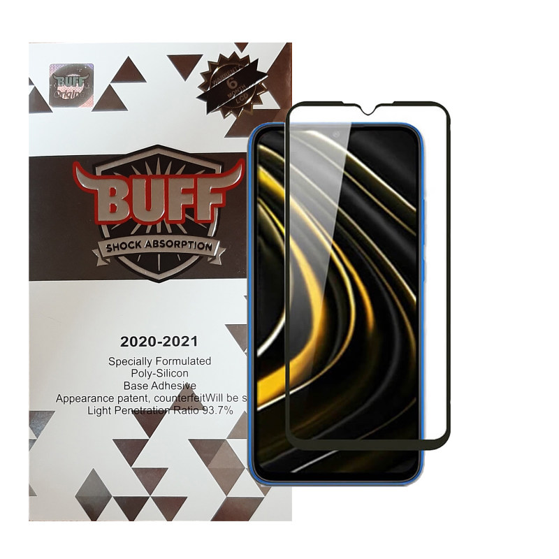 محافظ صفحه نمایش گوشی پوکو M3 بوف سرامیکی مدل CF9 - Buff CF9 XIAOMI POCO M3 ceramic Screen Protector