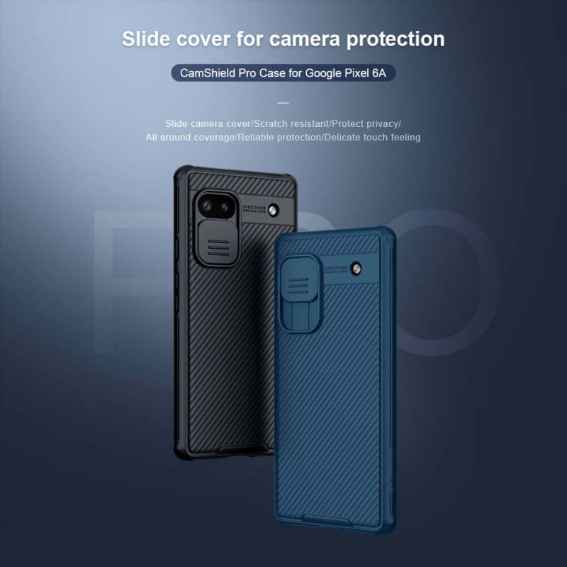 کاور گوشی گوگل Pixel 6A نیلکین مدل CamShield Pro - Nillkin CamShield Pro Cover For Google Pixel 6A