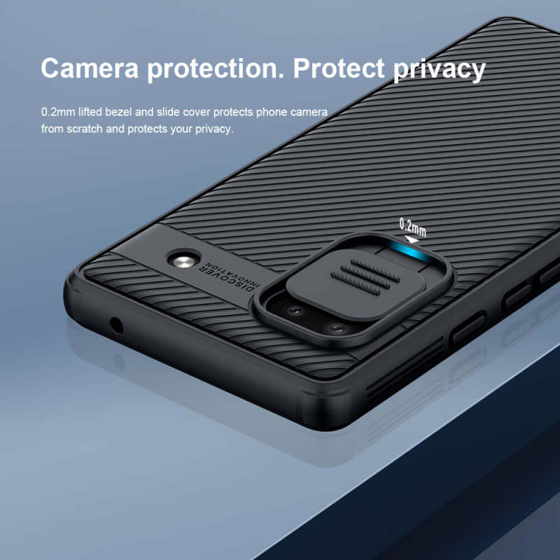 کاور گوشی گوگل Pixel 6A نیلکین مدل CamShield Pro - Nillkin CamShield Pro Cover For Google Pixel 6A