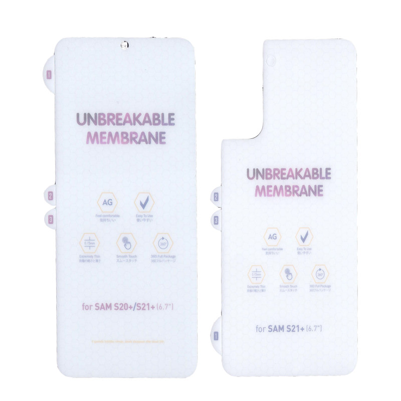 محافظ صفحه نمایش و پشت گوشی سامسونگ Galaxy S21 Plus بوف مات مدل Hgm15 - Buff Hgm15 Galaxy S21 Plus matte Screen Protector