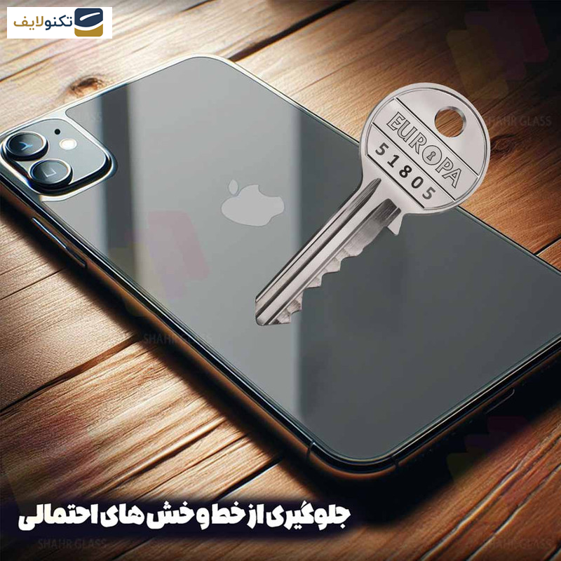 محافظ نانو پشت گوشی شیائومی Mi Note 10 Lite شهر گلس مدل NANOBSH - Shahr Glass NANOBSH Back Protector For Xiaomi Mi Note 10 Lite