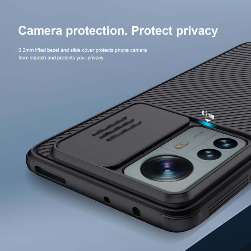 کاور گوشی شیائومی 12 پرو/ 12S Pro نیلکین مدل CamShield Pro  - Nillkin CamShield Pro cover for Xiaomi 12S Pro / 12 Pro