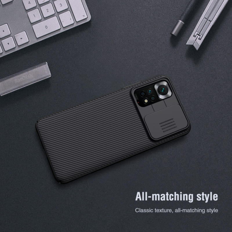 کاور گوشی شیائومی Redmi Note 11S 4G Global - Note 12s نیلکین مدل Camshield  - Nillkin Camshield cover for Xiaomi Redmi Note 11s 4G Global - Note 12s