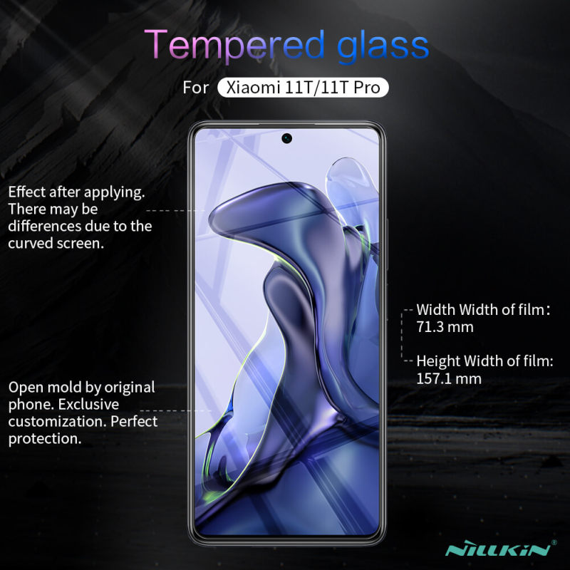 گلس گوشی شیائومی  11T / 11T Pro نیلکین مدل Amazing H Plus Pro - Nillkin Amazing H Plus Pro Mi 11T/Mi11T Pro Screen Protector