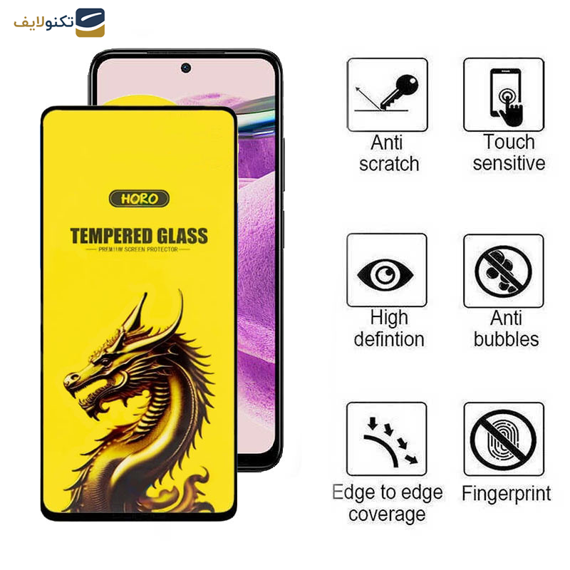 گلس گوشی شیائومی Redmi Note 12S 4G- Note 11S 4G- Note 10S 4G - Note 11 SE 4G (India) اپیکوی مدل Golden Dragon  - Epicoy Golden Dragon Screen Protector For Xiaomi Redmi Note 12S 4G- Note 11S 4G- Note 10S 4G - Note 11 SE 4G India
