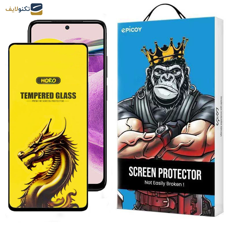 گلس گوشی شیائومی Redmi Note 12S 4G- Note 11S 4G- Note 10S 4G - Note 11 SE 4G (India) اپیکوی مدل Golden Dragon  - Epicoy Golden Dragon Screen Protector For Xiaomi Redmi Note 12S 4G- Note 11S 4G- Note 10S 4G - Note 11 SE 4G India