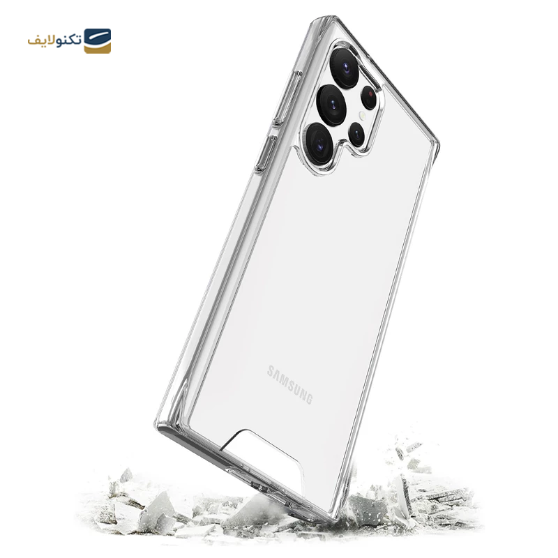 کاور گوشی سامسونگ Galaxy S23 Ultra مدل اسپیس ژله ای محافظ لنز دار - Space cover for Samsung Galaxy S23 Ultra