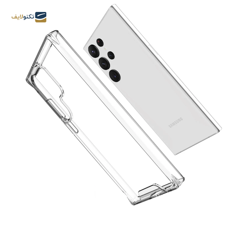 کاور گوشی سامسونگ Galaxy S23 Ultra مدل اسپیس ژله ای محافظ لنز دار - Space cover for Samsung Galaxy S23 Ultra