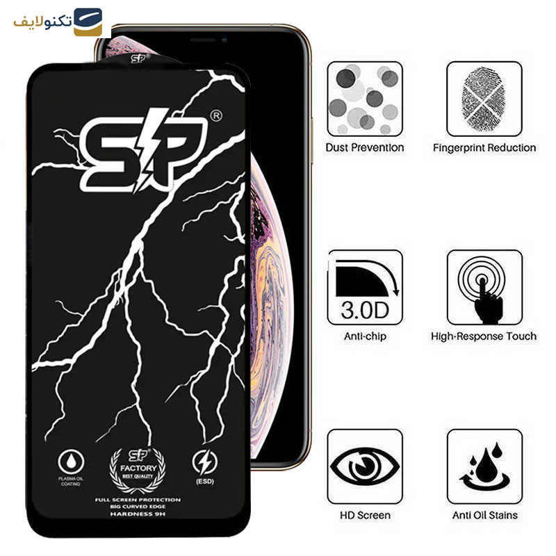 محافظ صفحه نمایش گوشی اپل iPhone 11 Pro-Xs-X اپیکوی مدل SP Factory - Epicoy SP Factory Glass Screen For Apple iPhone 11 Pro-Xs-X