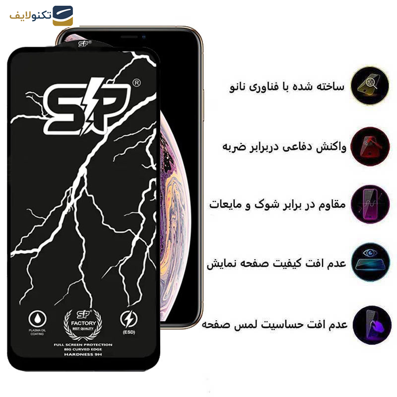 محافظ صفحه نمایش گوشی اپل iPhone 11 Pro-Xs-X اپیکوی مدل SP Factory - Epicoy SP Factory Glass Screen For Apple iPhone 11 Pro-Xs-X
