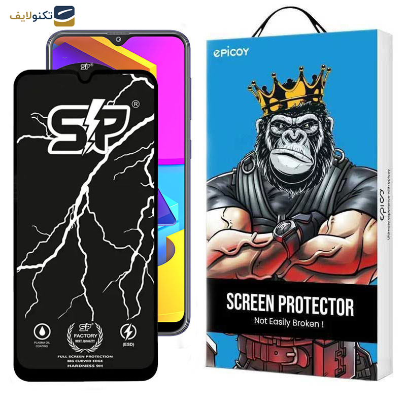 گلس گوشی سامسونگ Galaxy M10s 4G-M21s 4G-M21 4G-M22 4G اپیکوی مدل SP Factory - Epicoy SP Factory Screen Protector For Samsung Galaxy M10s 4G-M21s 4G-M21 4G-M22 4G