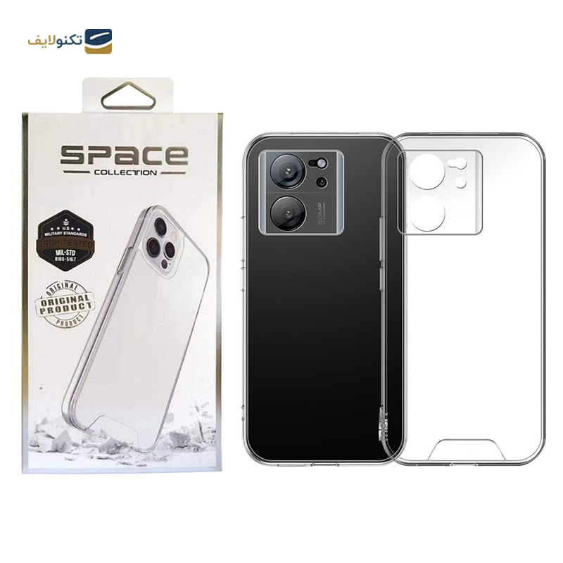 قاب گوشی شیائومی 13T مدل اسپیس ژله ای محافظ لنز دار - Space Cover For Xiaomi 13T