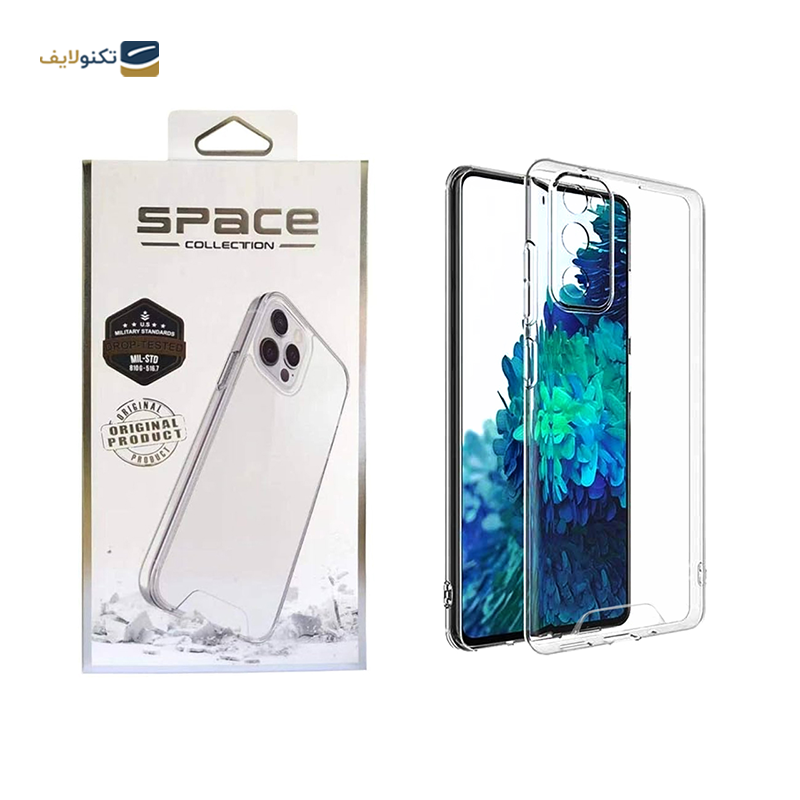 قاب گوشی سامسونگ Galaxy A15 مدل اسپیس ژله ای محافظ لنز دار - Space Cover For Samsung Galaxy A15