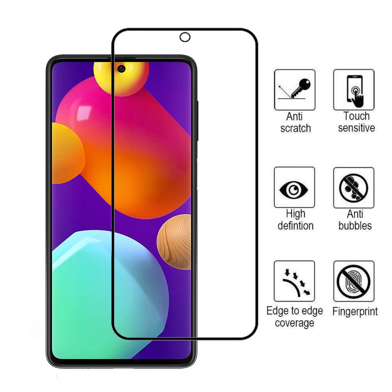 گلس گوشی سامسونگ Galaxy F62 / M62 / A81 / A91 بوف مات 5D مدل Fm33 - Buff Fm33 Samsung Galaxy F62 / M62 / A81 / A91 Matte 5D Screen Protector