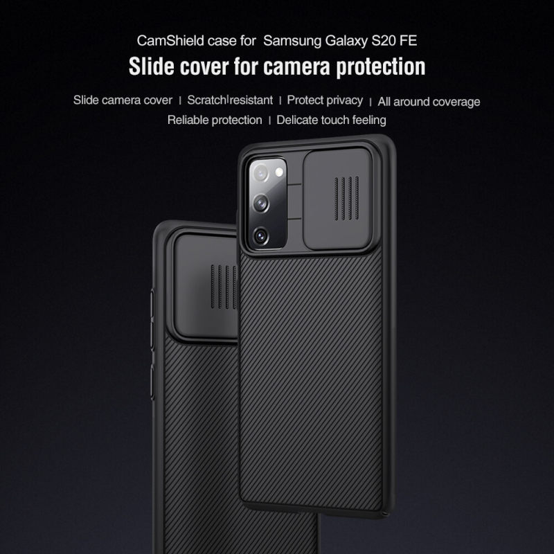 کاور گوشی سامسونگ Galaxy S20 FE 2022 / S20 FE 2020 نیلکین مدل CamShield  - Nillkin CamShield  cover For Samsung Galaxy S20 FE 2022 / S20 FE 2020