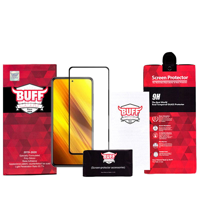 محافظ صفحه نمایش پوکو X3/ X3 NFC/ X3 Pro بوف سرامیکی مدل CF9 - Buff CF9 Poco X3/Poco X3 NFC/Poco X3 Pro Ceramic Screen Protector