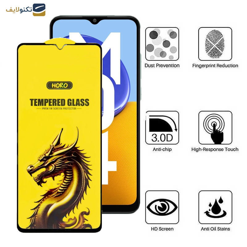 گلس گوشی سامسونگ Galaxy M04 4G- M02 4G- M12 4G (India)- F12 4G- F02s 4G اپیکوی مدل Golden Dragon - Epicoy Golden Dragon Glass Screen Protector For Samsung Galaxy M04 4G- M02 4G- M12 4G India- F12 4G- F02s 4G