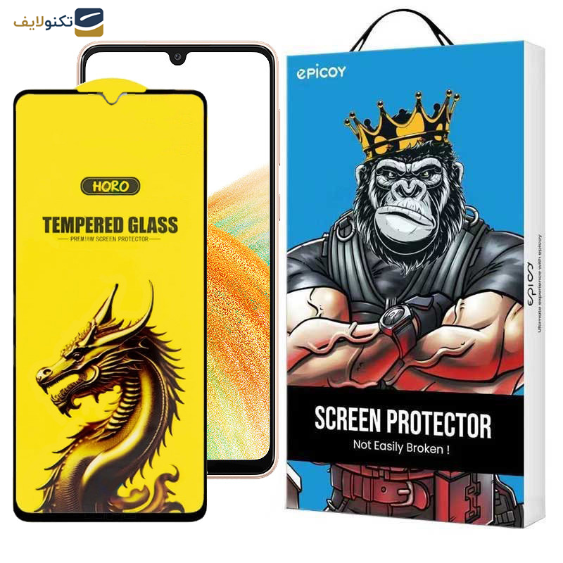گلس گوشی سامسونگ Galaxy M42 5G- M34 5G- M33 5G- M32 5G- M13 4G- M12 4G اپیکوی مدل Golden Dragon - Epicoy Golden Dragon Glass Screen Protector For Samsung Galaxy M42 5G- M34 5G- M33 5G- M32 5G- M13 4G- M12 4G